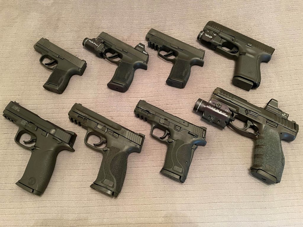 Pistols available